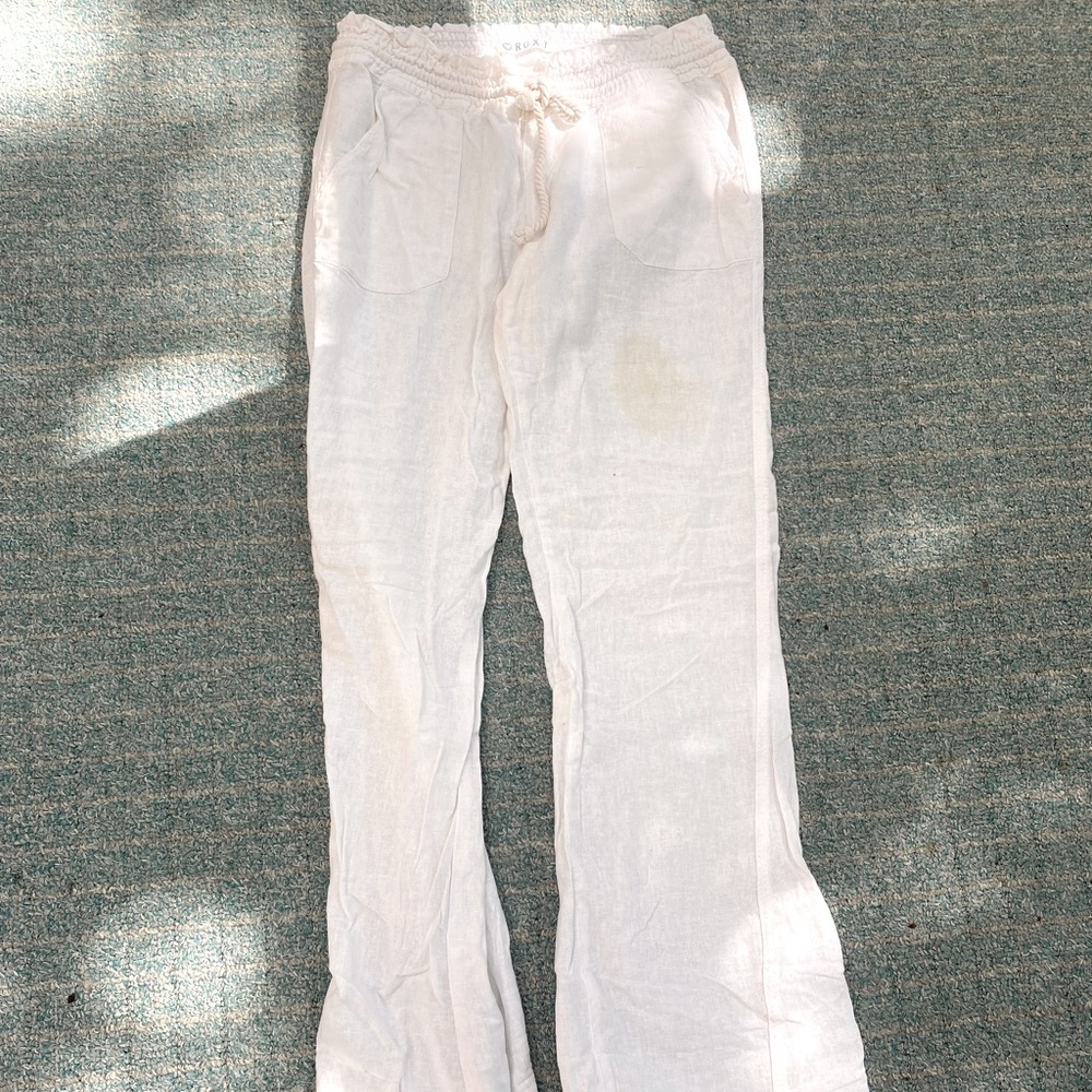 Roxy Linen Full Length Pant